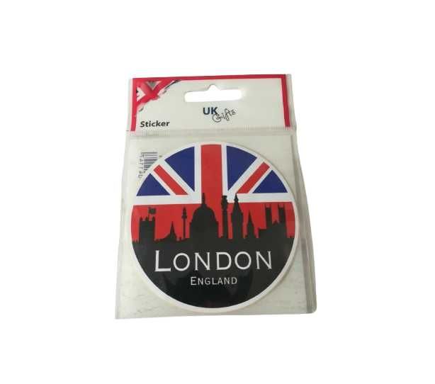 Naklejka samoprzylepna Sticker London England Londyn UK 8x8cm Oryginał