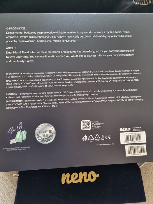 Laktator Neno Camino podwójny