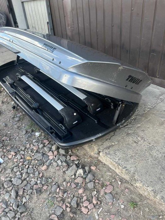 Автобокс на дах Thule Dynamic M бокс багажник рейлінги Тхуле Бокс Динамік М Бокс на дах автобагажник