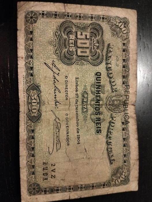 Nota de 500 Reis