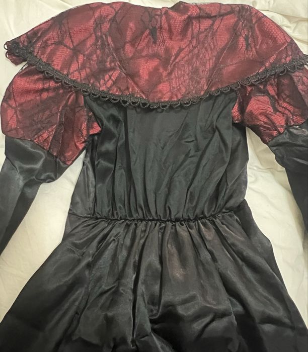 Disfarce Halloween Carnaval Menina Gótico