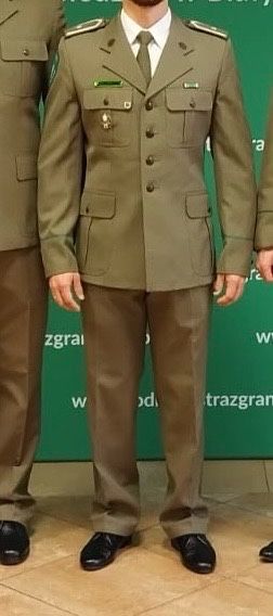 Mundur galowy straży granicznej