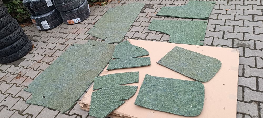 Fiat 126p wygłuszenia podłogi nowe kompletny zestaw tylko u mnie nowe