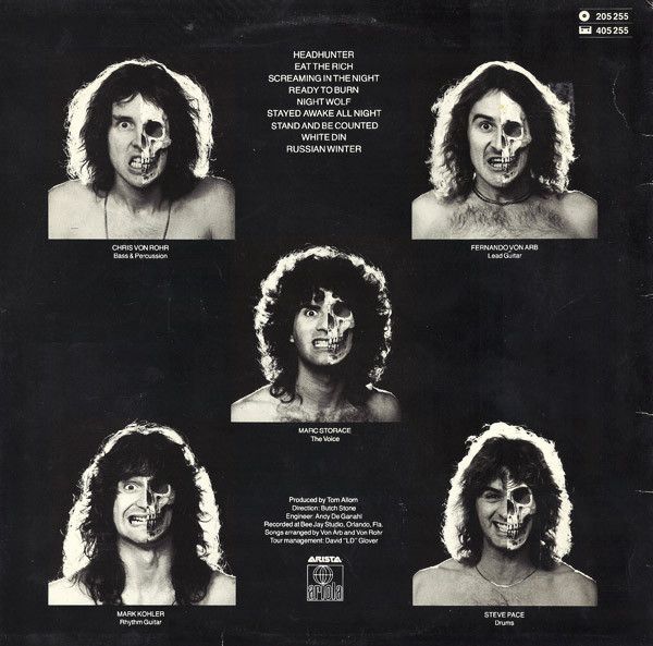 Krokus ‎– Headhunter LP64750734034691121