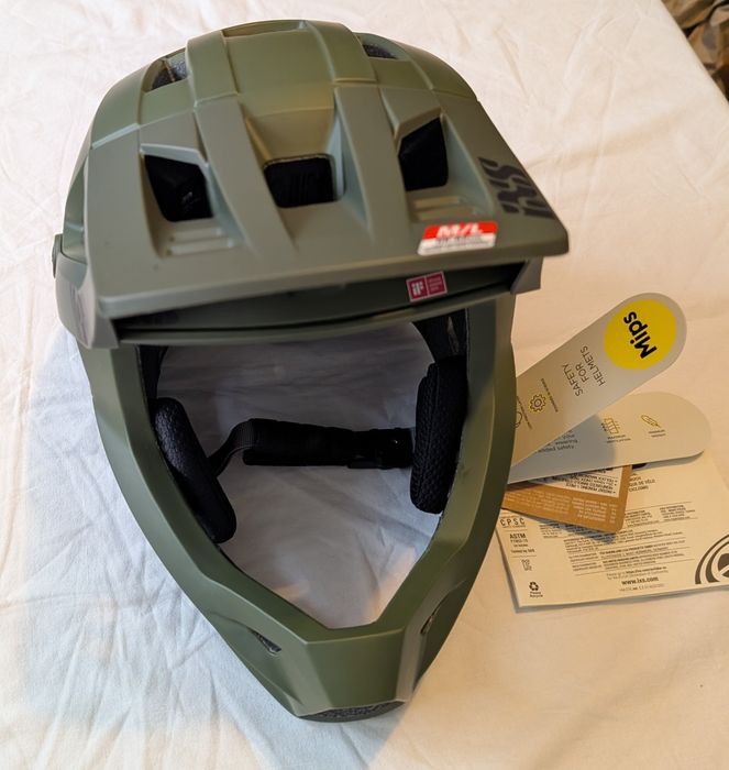 Kask rowerowy Full Face IXS Trigger FF MIPS M/L trail hulajnoga S/M