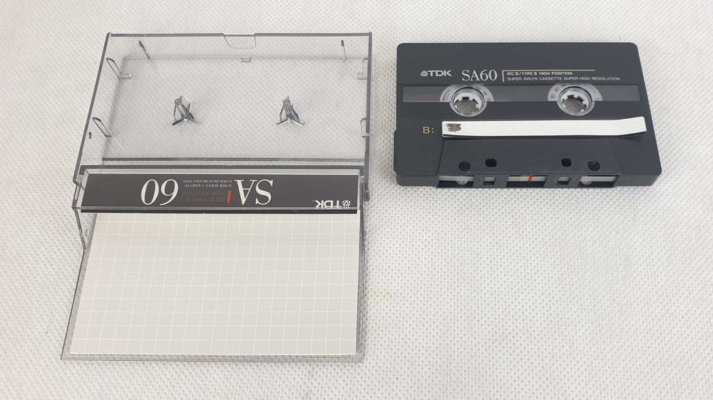 TDK 6 kaset magnetofonowych vintage audio stereo hi-fi retro