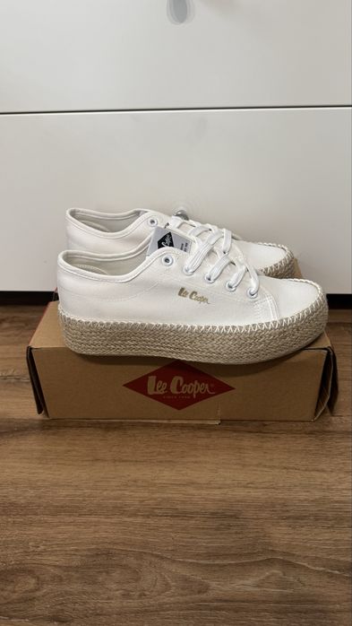 Lee Cooper damskie trapmki espadryle roz. 41