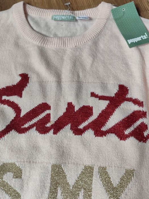 Dziewczęcy sweterek nowy 146 152 z metką prezent święta mikolajki boże