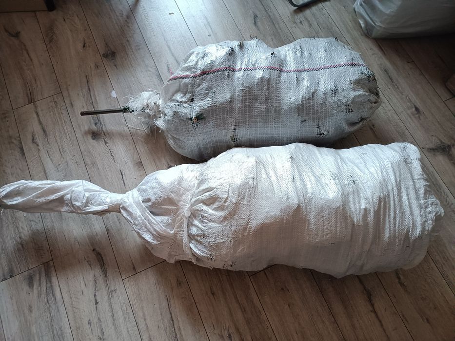 Ёлка высокая 220 см (ель, сосна), разборная заснеженные кончики