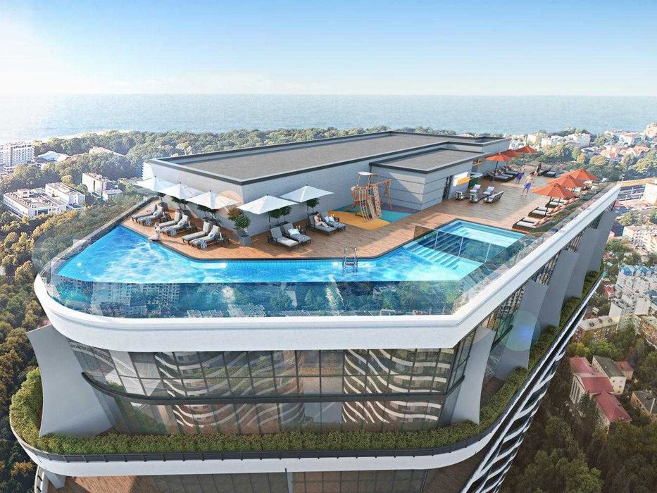 Квартира  Одесса в Аркадии!  "Unity Towers" Рассрочка!