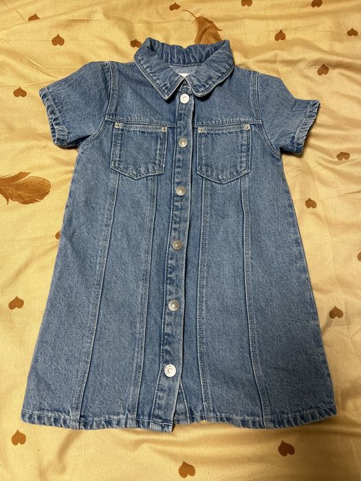 Джинсова сукня Zara ,на дівчинку 3-4 роки.б/у
