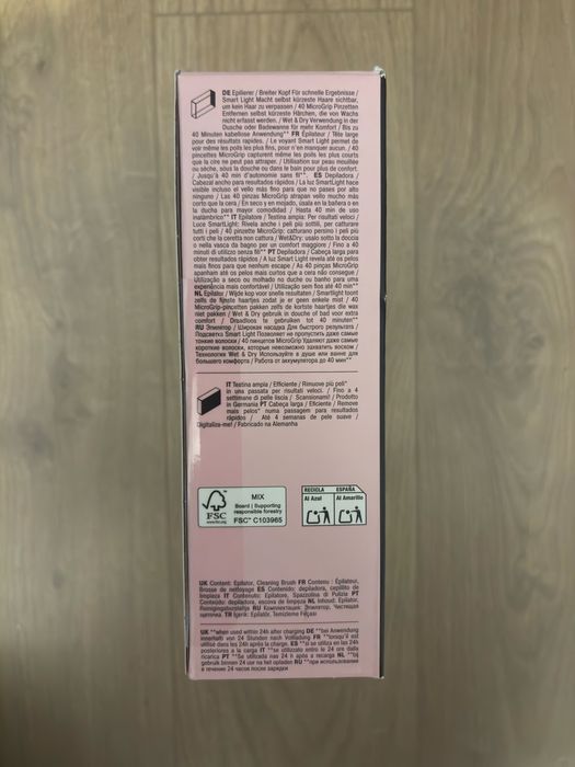 Depilator braun epil silk 7