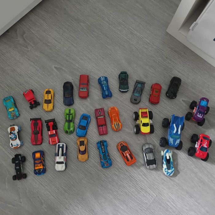 Conjunto de carrinhos de brincar