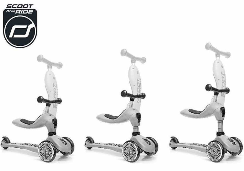 SCOOT AND RIDE Hulajnoga HighWayKick 2w1