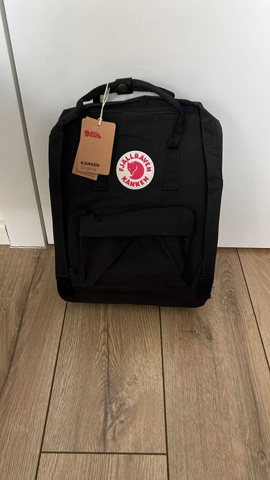 Plecak Kanken Fjallraven NOWY czarny 16 litrów