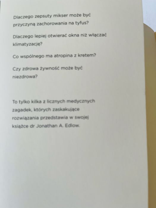 Zabójcza kolacja Jonathan A Edlow