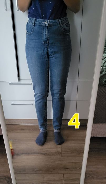 Spodnie jeansowe damskie