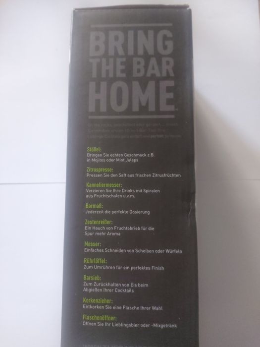 Niezbędnik Barmana (ang. Bar10der) Wielofunkcyjne narzędzie barmańskie