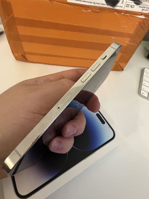 iPhone 14 Pro 1TB Silver Jak Nowy Bareria 100%