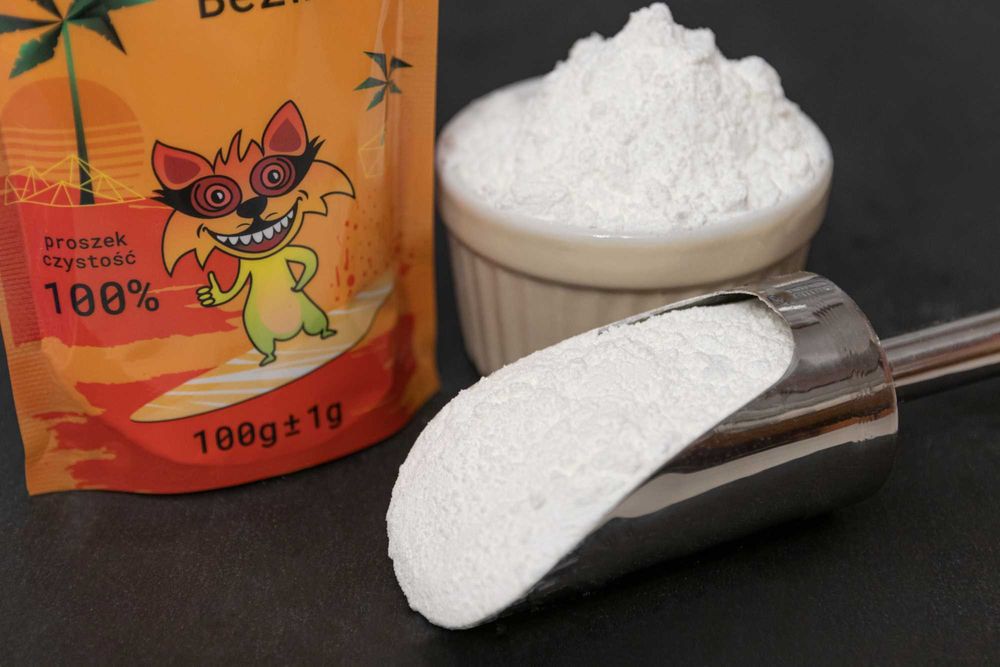 Kofeina Bezwodna 100g # Puszysta # Czystość 100% # Aarti # Puch #