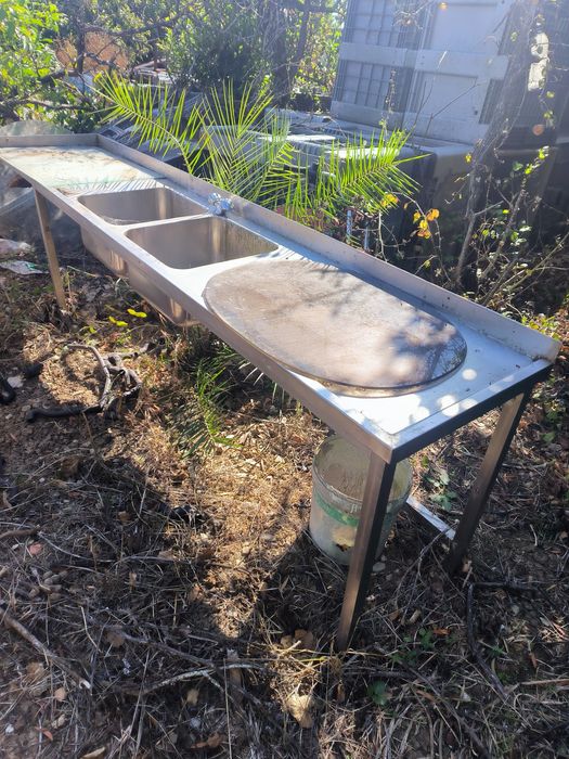 Bancadas inox várias