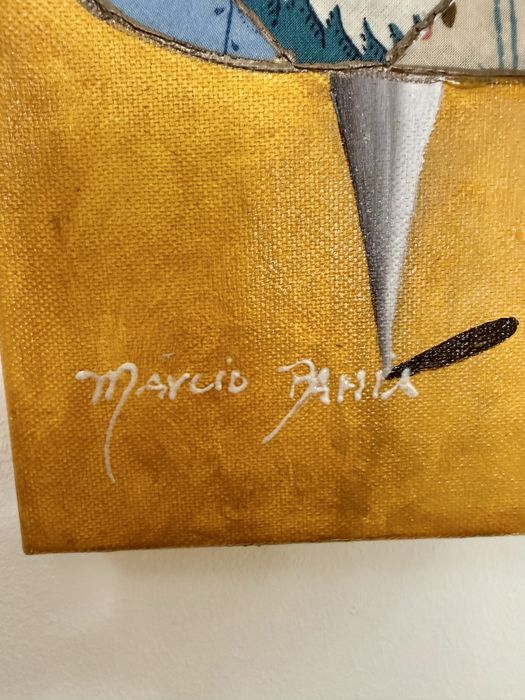 Quadros Originais Assinados – Márcio Bahia (Conjunto de 2)