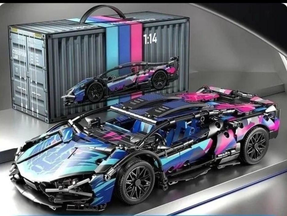 Крутой конструктор суперкар Lamborghini Lego Tehnix 1300+дет: 1