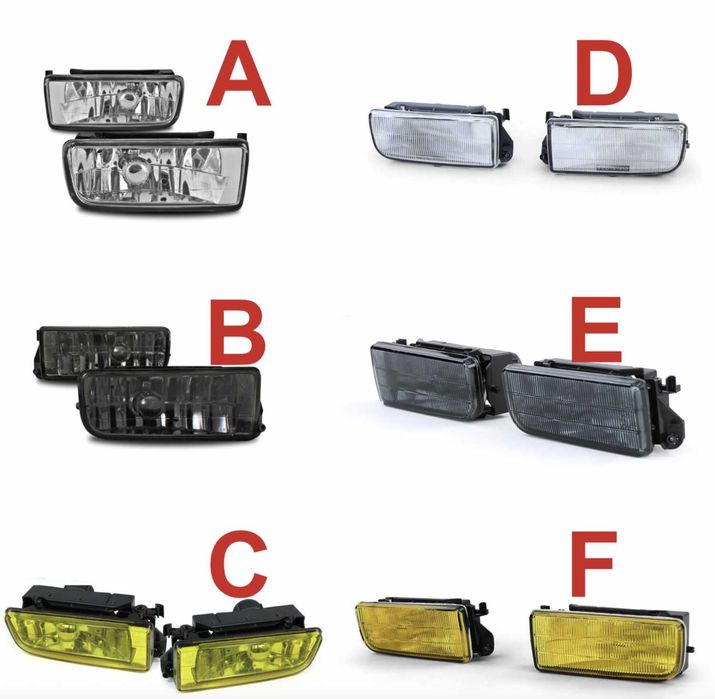 Para-choque frontal para BMW Série 3 E36 Look Pack M M3