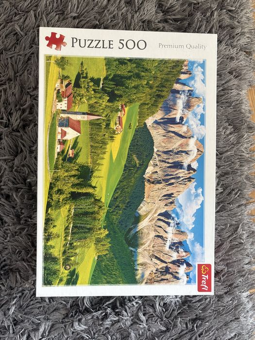 Trefl puzzle 500 Włochy dolomity gory krajobraz puzle kompletne