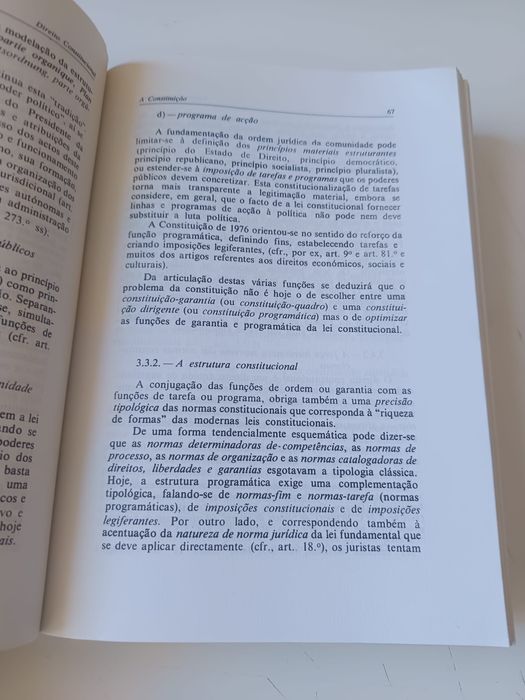 Direito constitucional Canotilho