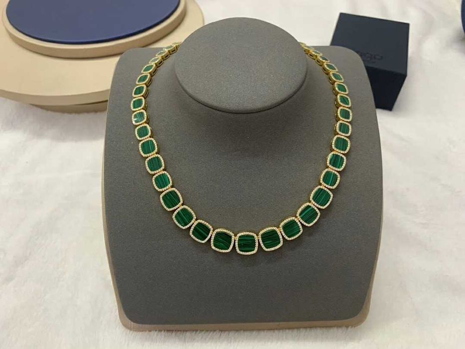 Naszyjnik APM Monaco Malachite – Lśniąca elegancja