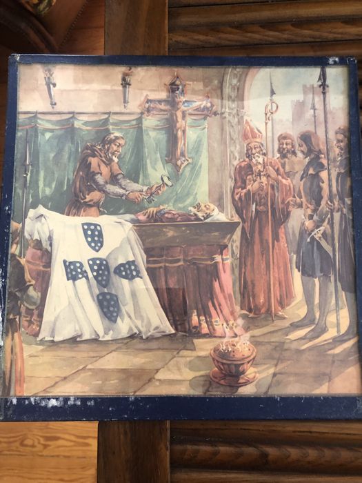 Quadros de historia Portuguesa muito antigos