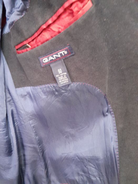 Casaco camurça azul escuro GANT