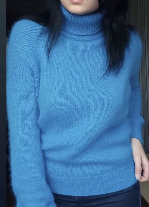 Світер ручна робота пух норки розмір S-M