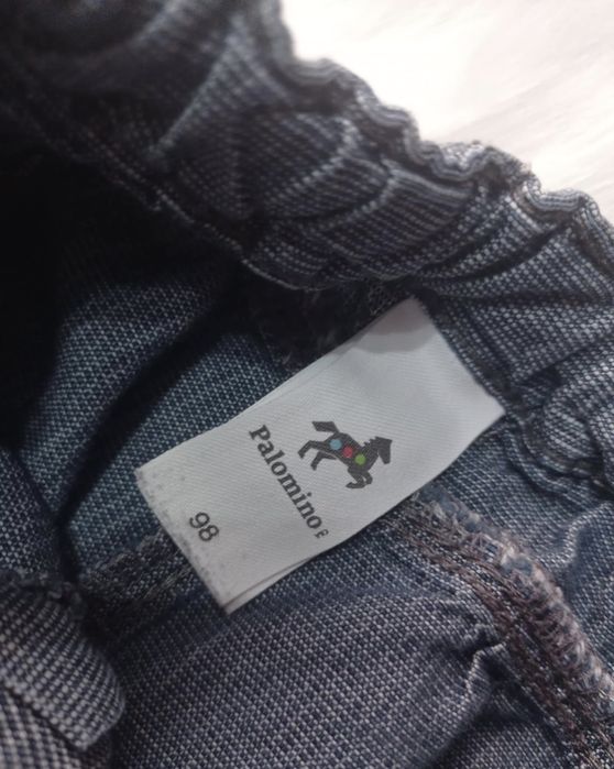 spodnie C&A 98cm palomino eleganckie wizytowe codzienne z regulacją