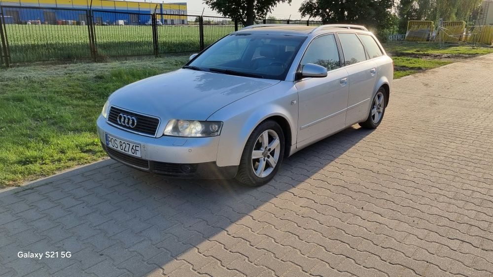 Audi A4 B6 Avant | 2.5 TDI 180 KM Quattro | Skóra Grzana | BOSE | Szyberdach Solar | Opłaty