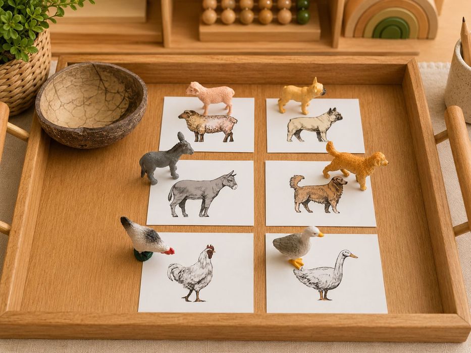 Animais da Quinta - Montessori