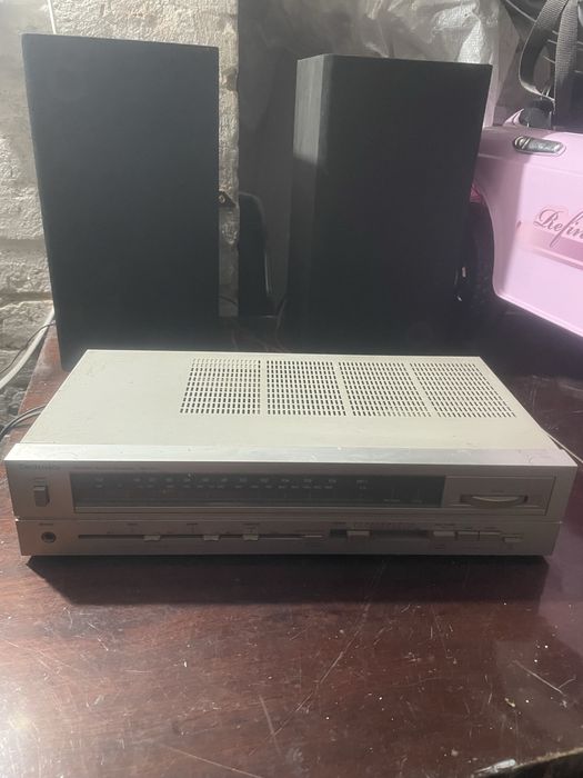 Amplituner technics sa-110 kolumny super sprzęt