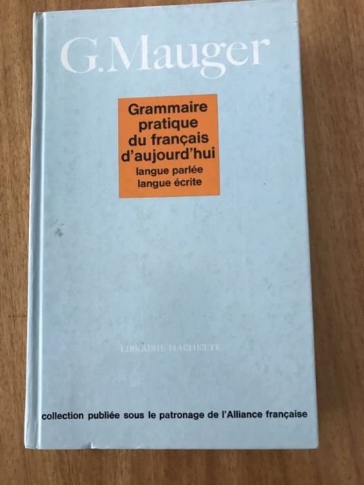 Livro Grammaire pratique du français d'aujourd'hui