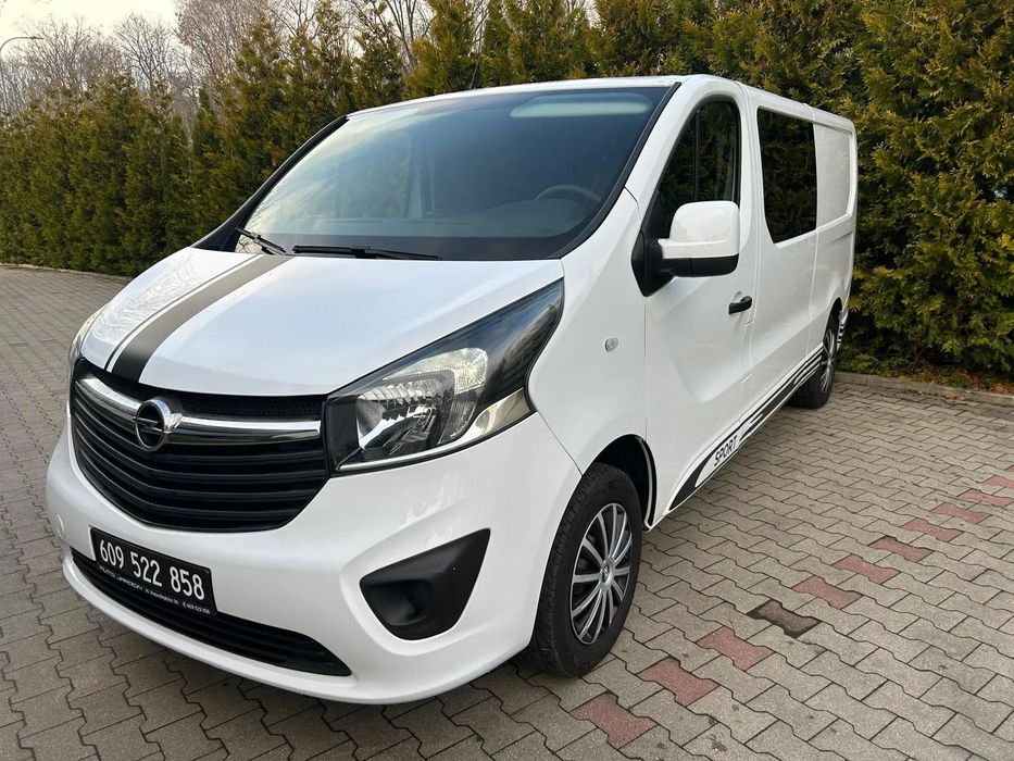 Renault Trafic L2 H1 * Long * VAT 23% !!! * Brygadowy * 6o Osobowy Mix *