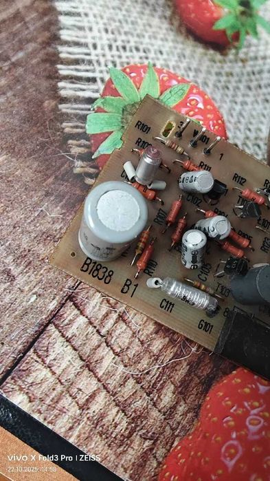 Radmor 5412 płytka B1 przedwzmacniacz mikrofonu