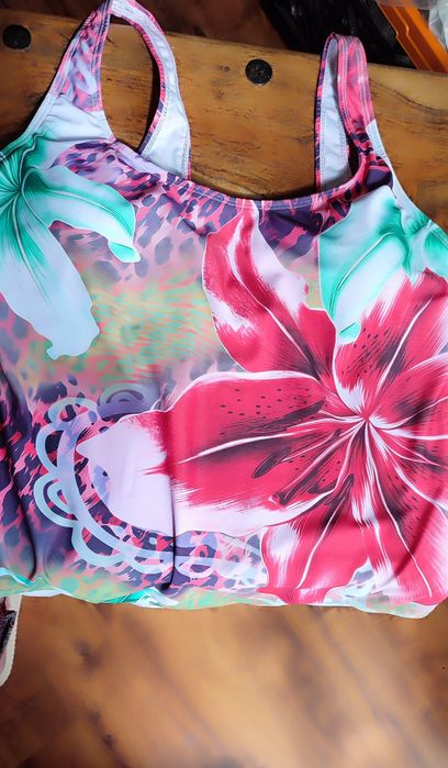 Kostium kąpielowy "Hibiskus" 2XL