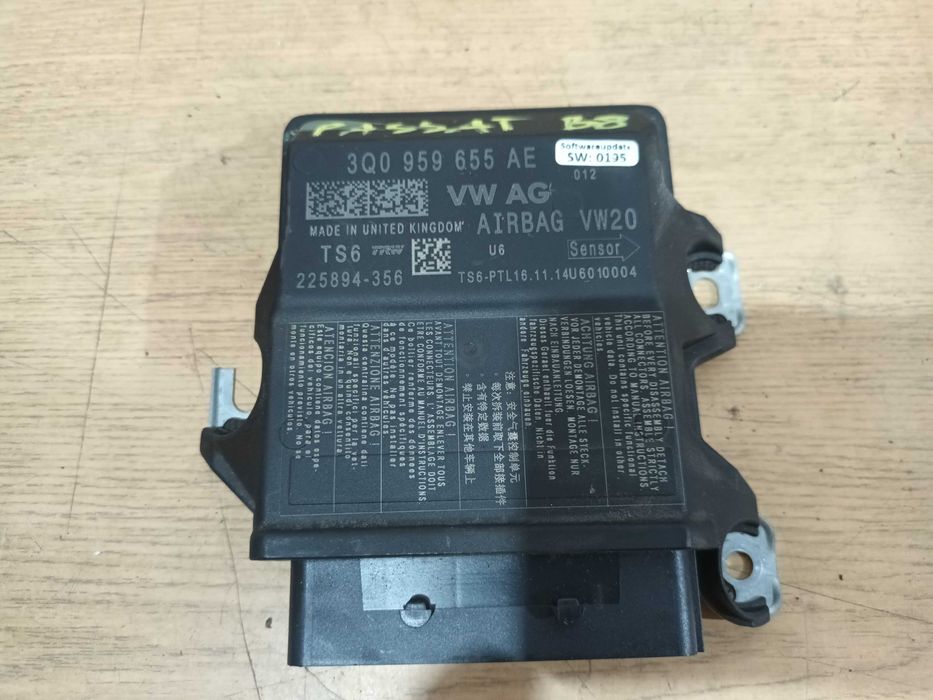 Moduł sensor poduszek AirBag  VW Passat B8 Seat Skoda