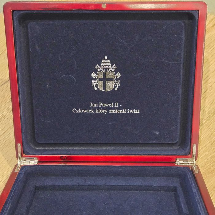 Medale srebrne Jan Paweł II Skarbnica Narodowa