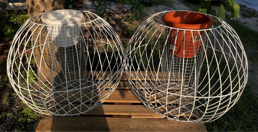 Горщики із проволоки під габіон