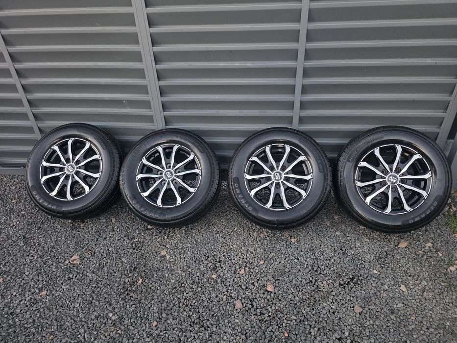 Jumper Boxer Ducato Felgi aluminiowe R16 5x130 Z oponami letnimi