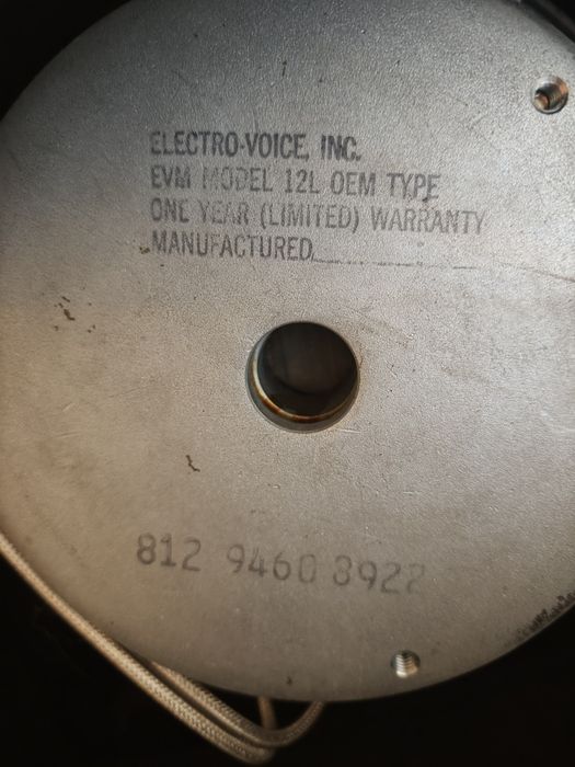 Kolumna gitarowa Electro-Voice EVM12L