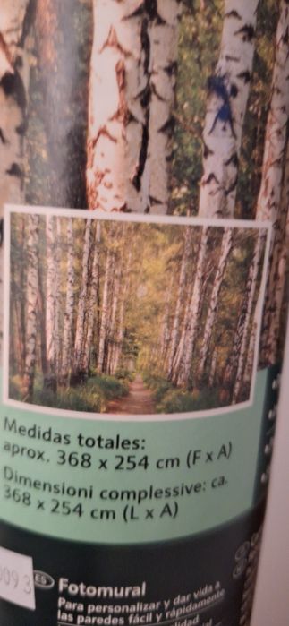 Quadro mural grande  poster parede painel 368x254 cm