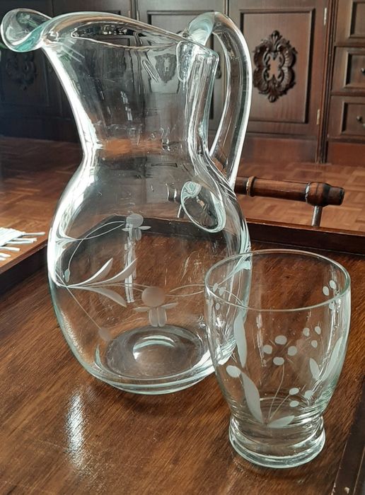 Conjunto Jarro e 6 copos