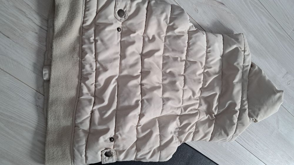 Beżowy bezrekawnik kamizelka h&m xs 34 160
